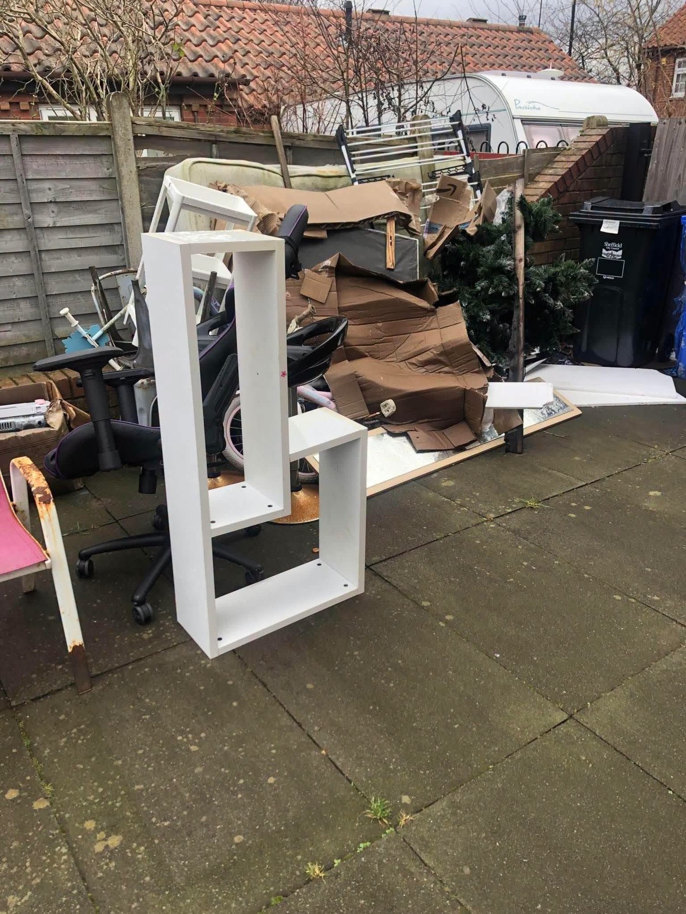Items awaiting clearance