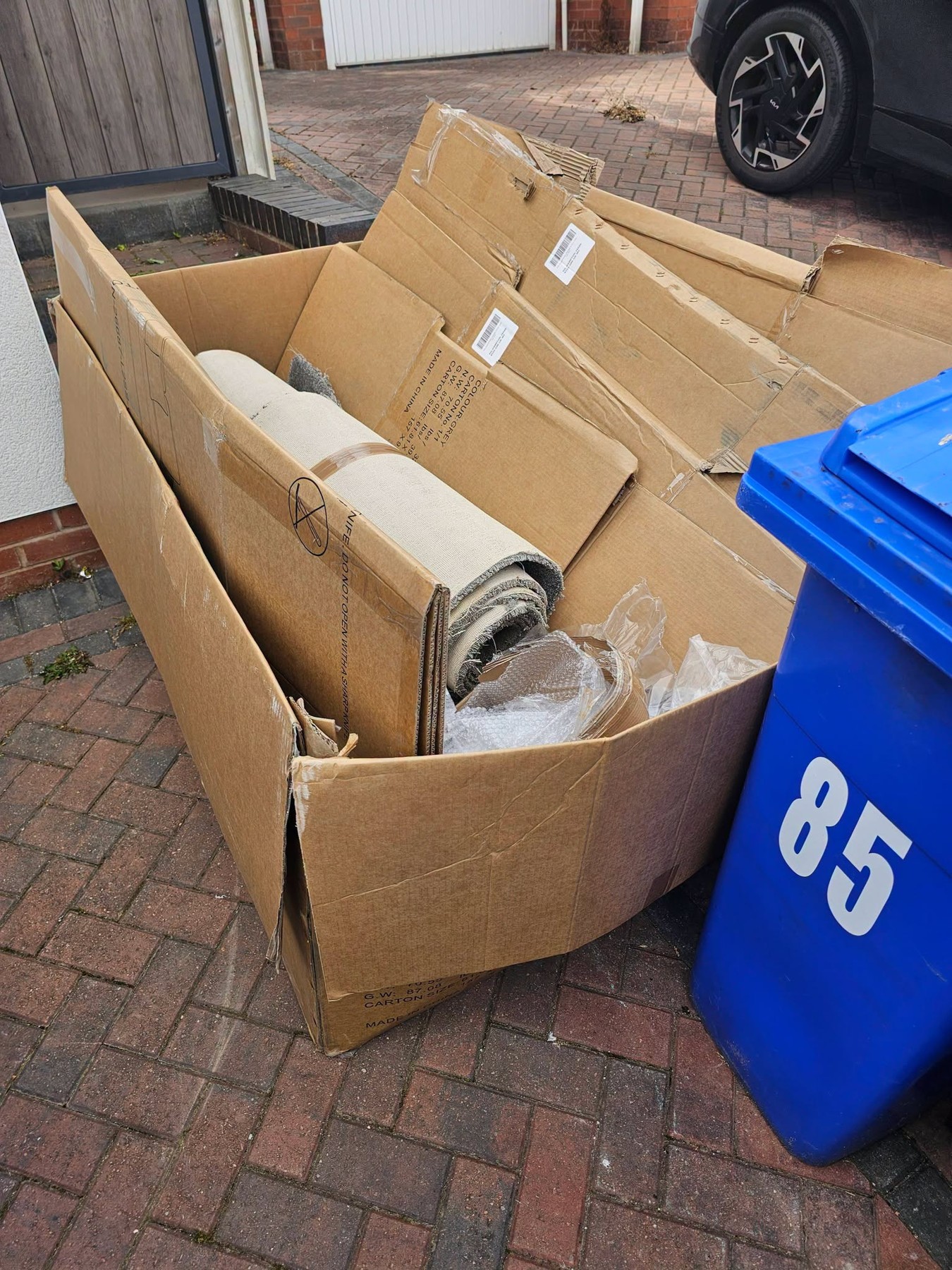 Before: unwanted items